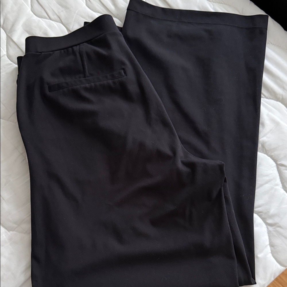 HALARA Women’s Black Dress Pants - Sleek Straight Leg